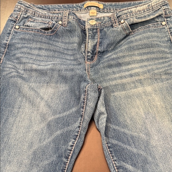Nine West Women's Straight Blue Jeans - Picture 3 of 7